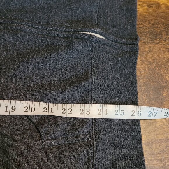 Billabong Zip Up Logo Jacket Size M Heathered Black Charcoal Pockets Streetwear - Picture 8 of 9